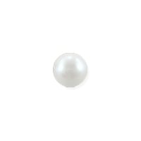Preciosa Crystal Nacre Round Pearl 4mm Pearlescent White (10-Pcs)