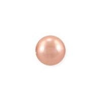 Preciosa Crystal Nacre Round Pearl 6mm Peach (10-Pcs)