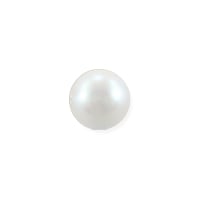 Preciosa Crystal Nacre Round Pearl 6mm Pearlescent White (10-Pcs)