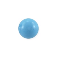 Preciosa Crystal Nacre Round Pearl 8mm Aquamarine (10-Pcs)
