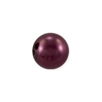 Preciosa Crystal Nacre Round Pearl 8mm Light Burgundy (10-Pcs)