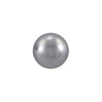 Preciosa Crystal Nacre Round Pearl 8mm Light Grey (10-Pcs)