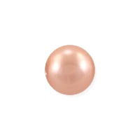 Preciosa Crystal Nacre Round Pearl 8mm Peach (10-Pcs)