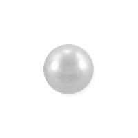 Preciosa Crystal Nacre Round Pearl 8mm White (10-Pcs)