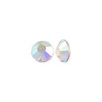 Preciosa Crystal VIVA12 Hotfix Rhinestone 3mm (SS12) Crystal AB (10-Pcs)