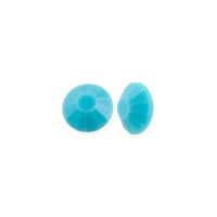 Preciosa Crystal VIVA12 Hotfix Rhinestone 3mm (SS12) Turquoise (10-Pcs)