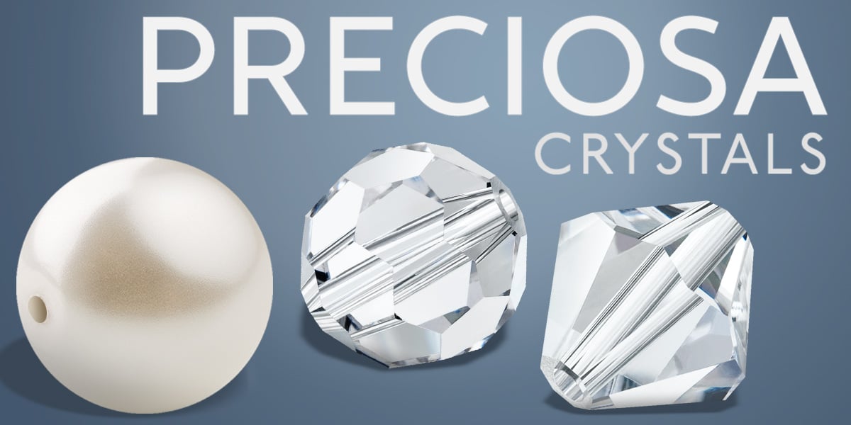Preciosa Crystal Beads, Pendants, Flat Back Rhinestones and more!