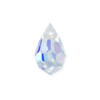 Preciosa Crystal 681 Drop Pendant 10x6mm Crystal AB (1-Pc)