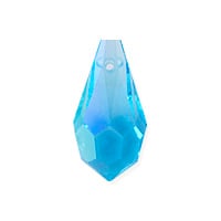 Preciosa Crystal 984 Drop Pendant 18x9mm Aqua Bohemica AB (1-Pc)