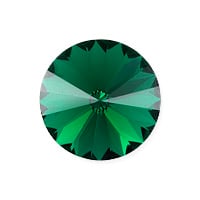 Preciosa Crystal MAXIMA 12mm Emerald Rivoli (1-Pc)
