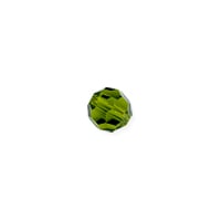 Preciosa Crystal Round Bead 3mm Olivine (10-Pcs)