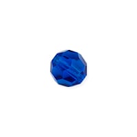 Preciosa Crystal Round Bead 4mm Capri Blue (10-Pcs)