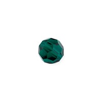 Preciosa Crystal Round Bead 4mm Emerald (10-Pcs)