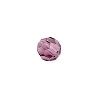 Preciosa Crystal Round Bead 4mm Light Amethyst (10-Pcs)