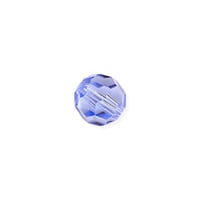 Preciosa Crystal Round Bead 4mm Light Sapphire (10-Pcs)