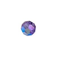 Preciosa Crystal Round Bead 4mm Tanzanite AB (10-Pcs)