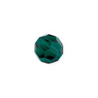 Preciosa Crystal Round Bead 6mm Emerald (10-Pcs)