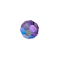 Preciosa Crystal Round Bead 6mm Tanzanite AB (10-Pcs)