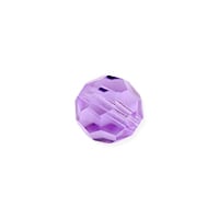 Preciosa Crystal Round Bead 6mm Violet (10-Pcs)