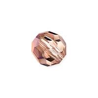 Preciosa Crystal Round Bead 8mm Crystal Capri Gold (10-Pcs)