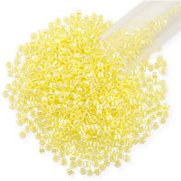 Miyuki Delica Seed Bead 11/0 Ceylon Light Yellow (3 Gram Tube)