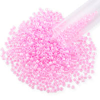Miyuki Delica Seed Bead 11/0 Ceylon Powder Pink (3 Gram Tube)