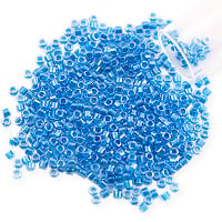 Miyuki Delica Seed Bead 11/0 Color Lined Denim Blue (3 Gram Tube)