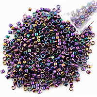 Miyuki Delica Seed Bead 11/0 Iris Purple (3 Gram Tube)