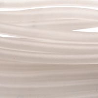 Hollow Tubing 2.5mm  Frosted White (10 Foot Piece)
