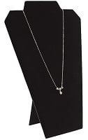 Necklace Display Black Velvet (12-1/2