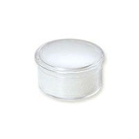 Small White Gem Jar Cups (12-pcs)