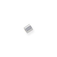 Seamless Crimp Tube Beads 1x1mm Sterling Silver (10-Pcs)
