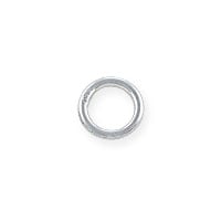 5mm Sterling Silver Round Closed Jump Ring (1-Pc)