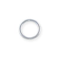 7mm Sterling Silver Round Closed Jump Ring (1-Pc)