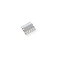 Seamless Crimp Tube Bead 2x2mm Sterling Silver (10-Pcs)
