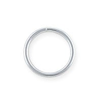 10mm Sterling Silver Round Open Jump Ring (1-Pc)