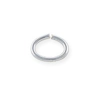7x5mm Sterling Silver Oval Open Jump Ring (1-Pc)