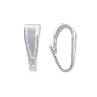 Bail Snap On 8x2.5mm Sterling Silver (1-Pc)