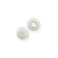 Stardust Beads 3mm Sterling Silver (1-Pc)