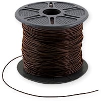 Leather Cord 0.5mm Brown (Priced Per Foot)