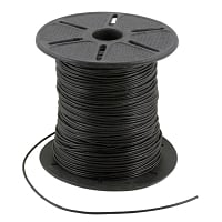 Leather Cord 1mm Black (Priced Per Foot)