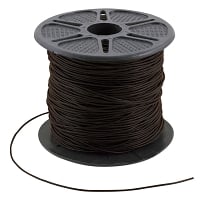 Leather Cord 1mm Brown (Priced Per Foot)