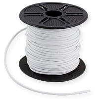 Leather Cord White 2mm (Priced per Yard)