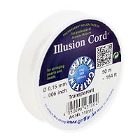 Griffin Illusion Cord 0.15mm Transparent (50 Meters)
