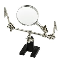 Third Hand Holder with 3X Magnifier