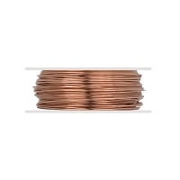 Bare Copper Wire Dead Soft Round 22ga (20-Ft)