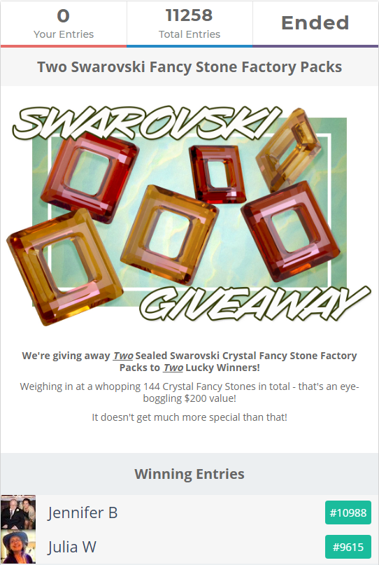 Jennifer B. & Julia W. - Swarovski Crystal Factory Pack